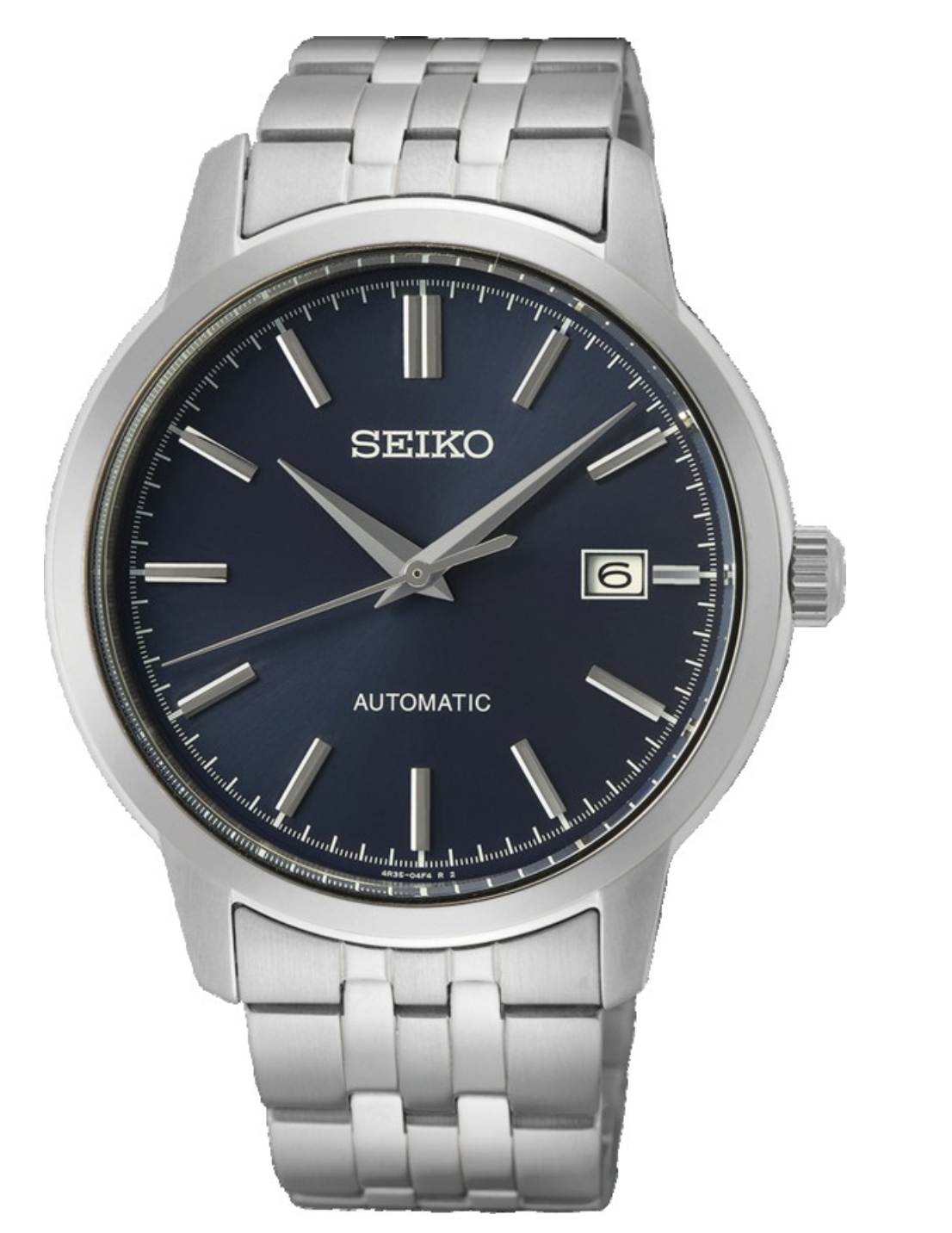 Seiko SRPH87K1 automatic watch with blue dial