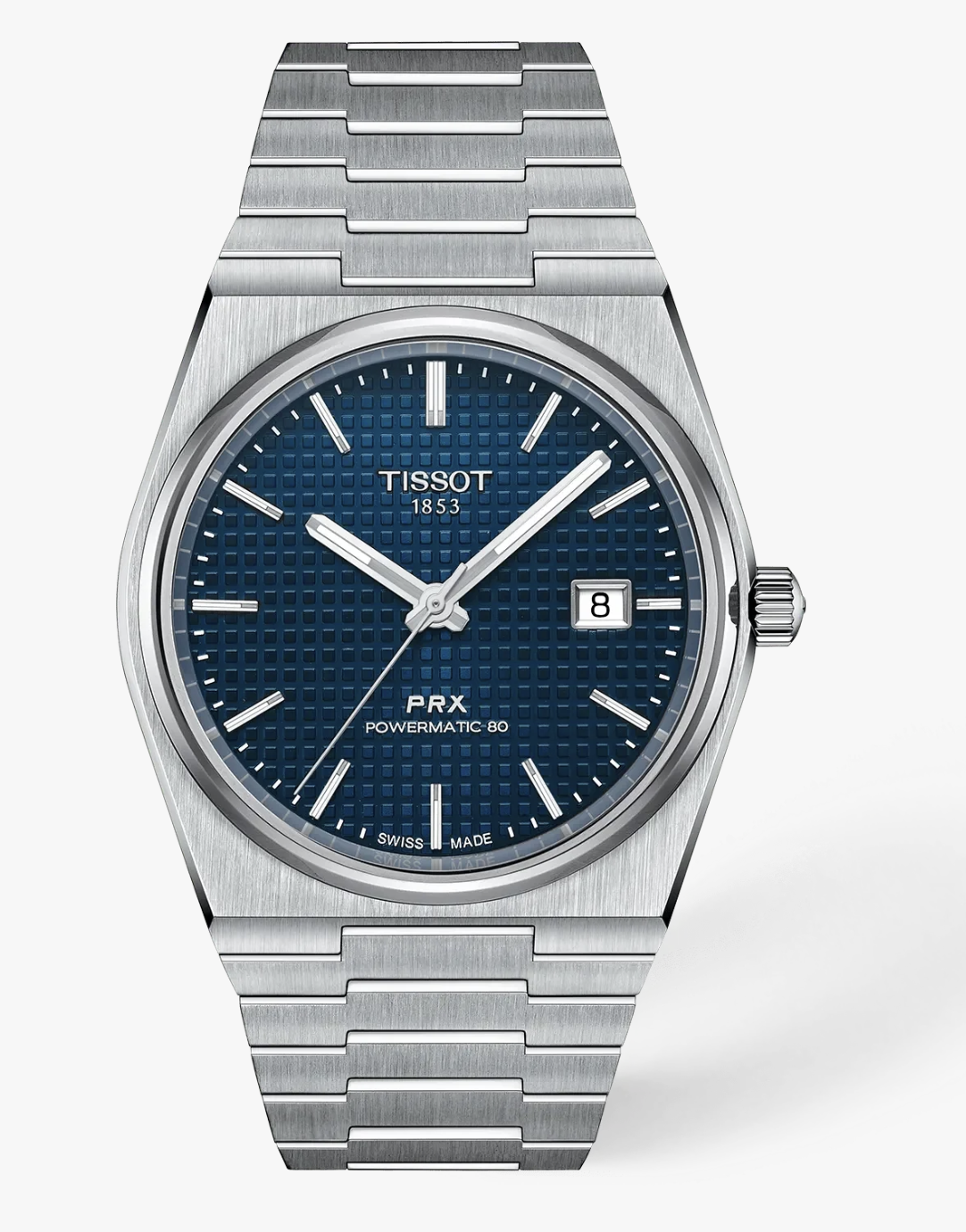 Tissot PRX Powermatic 80 with blue dial